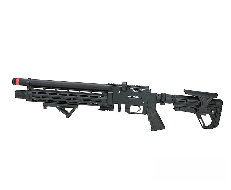 Carabina de Pressão PCP Puncher Mortal X Tactical 5.5 mm - Kral Arms