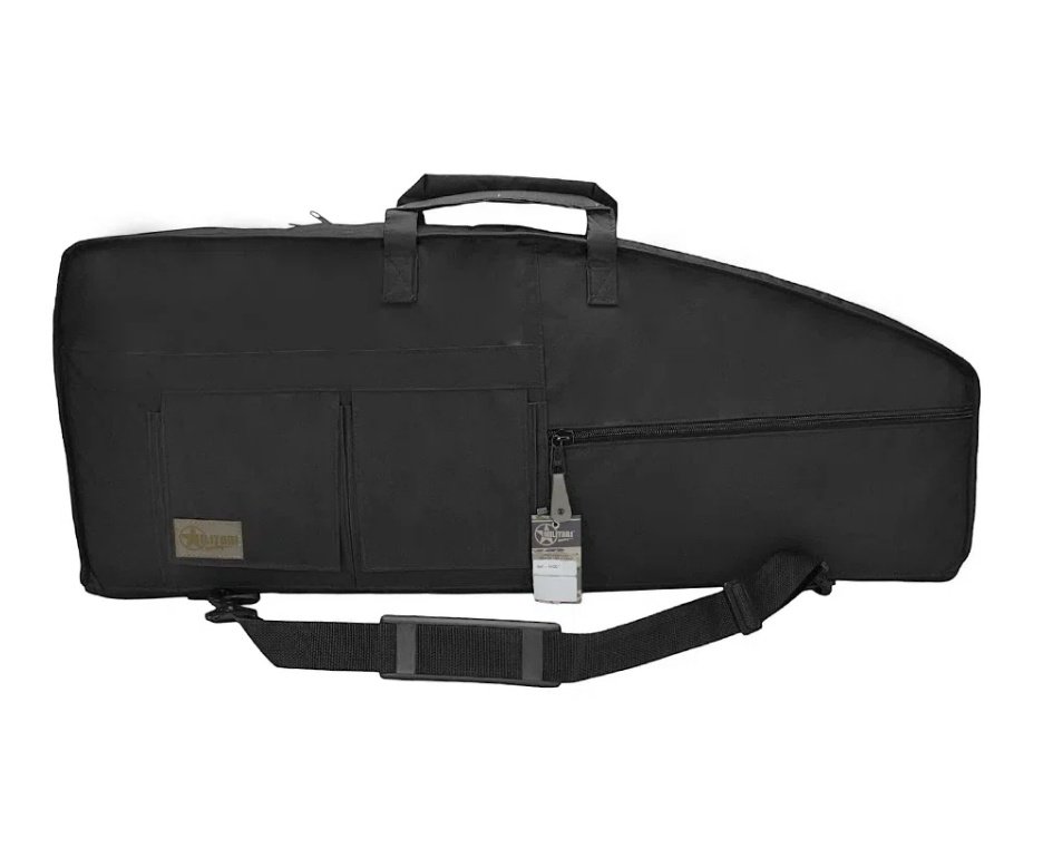 Carabina PCP Puncher Mortal X Tactical 5.5 + Bomba 4 Estágios + Alvos + Luneta  4-16×42 + Case / Capa