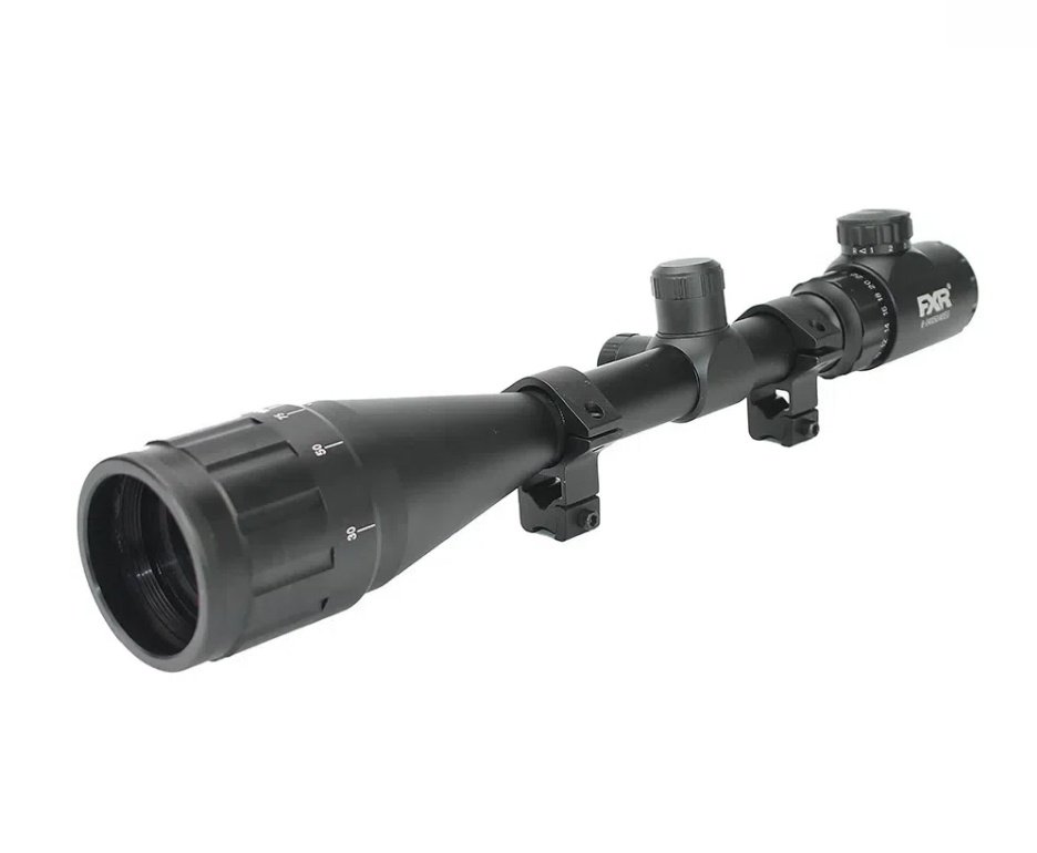 Carabina PCP Puncher Bighorn 12 Tiros 5.5 + Luneta 6-24x50