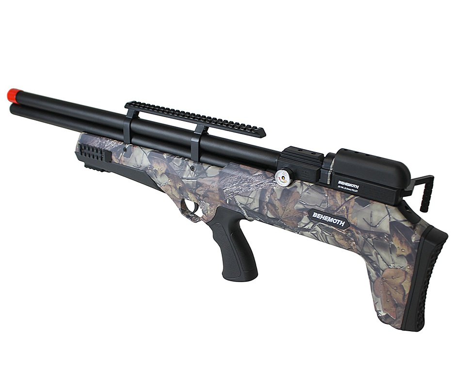 Carabina PCP Nova Vista Bullpup Behemoth PS-R2-S 5.5 CAMU + Bomba 3 Estágios