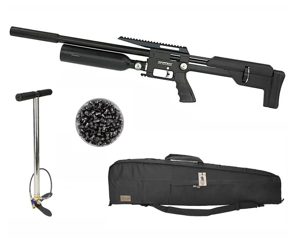 Carabina de Pressão PCP M60B Slayer HC 5,5mm Artemis - FXR + Bomba PCP + Estojo Premium + Chumbinho