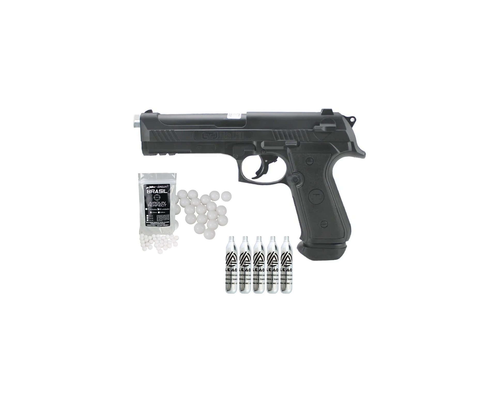 Pistola CO2 LTL Alfa 1.50 .50 + Co2 + BBS