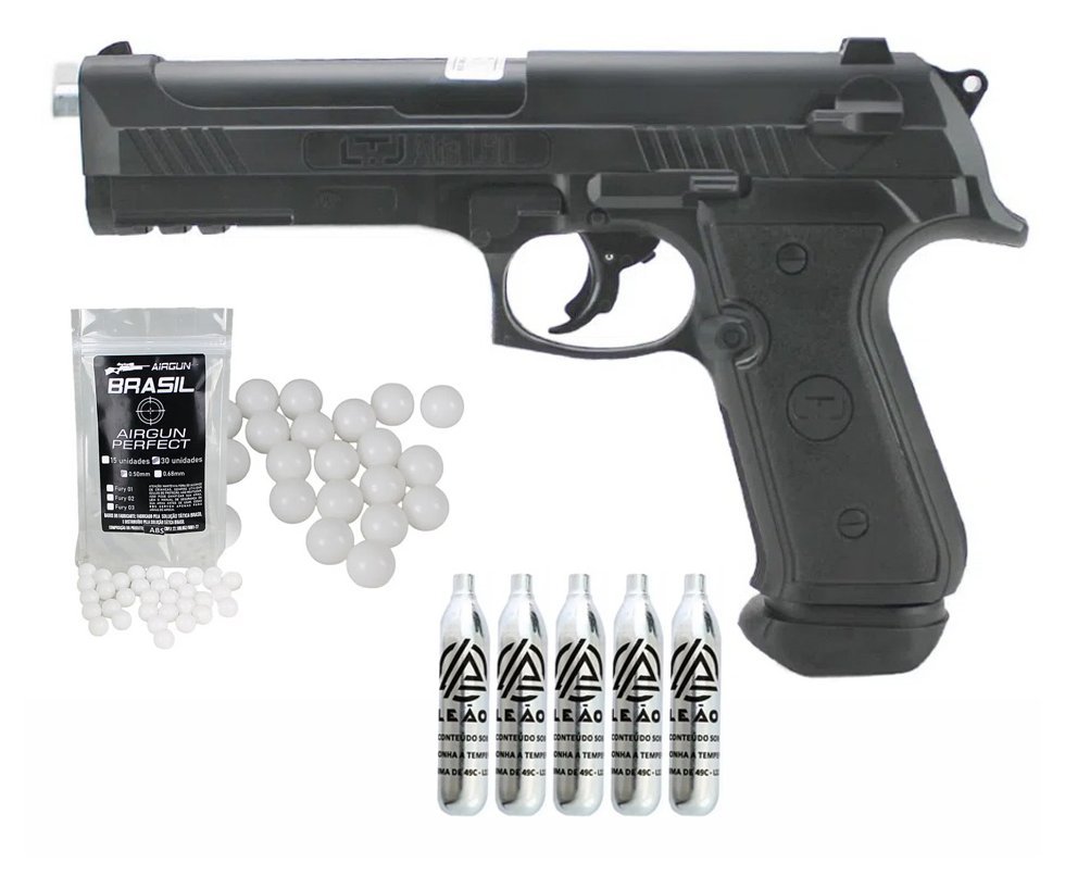 Pistola CO2 LTL Alfa 1.50 .50 + Co2 + BBS
