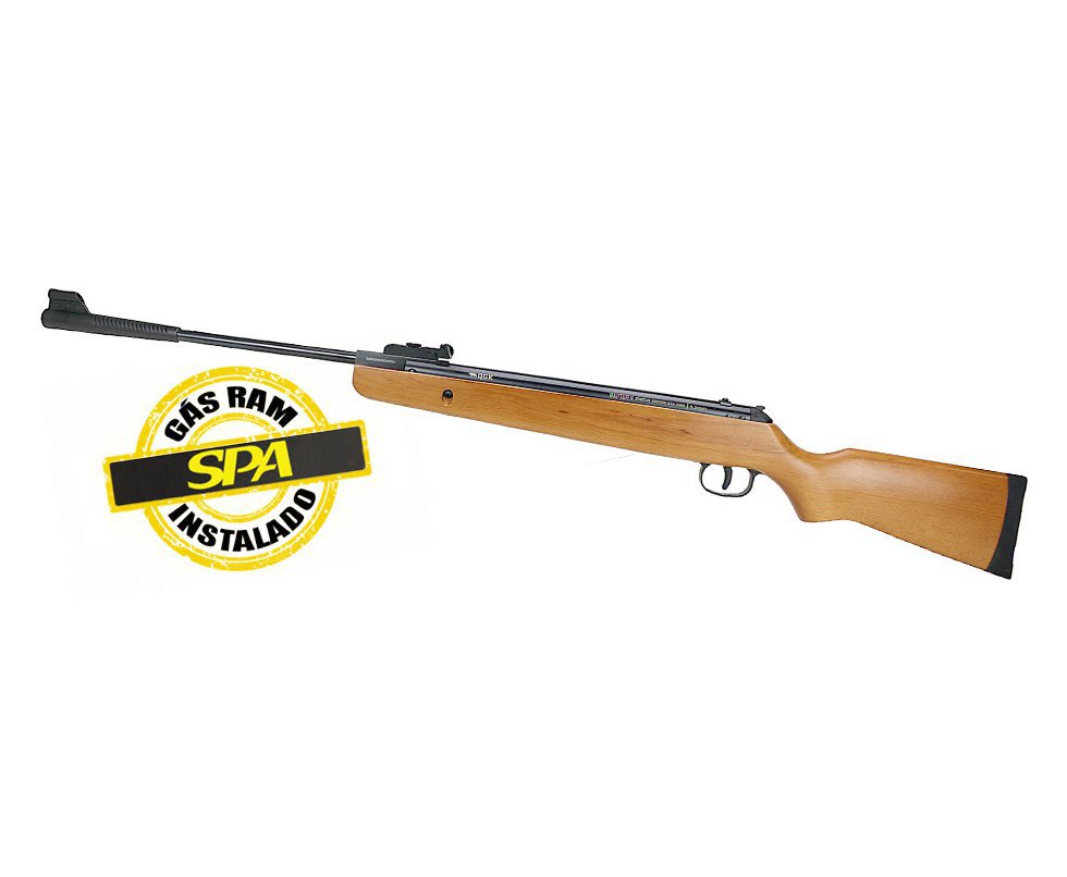 Carabina De Pressão Raptor Ii Gas Ram 70kg Madeira 5,5mm Qgk By Spa