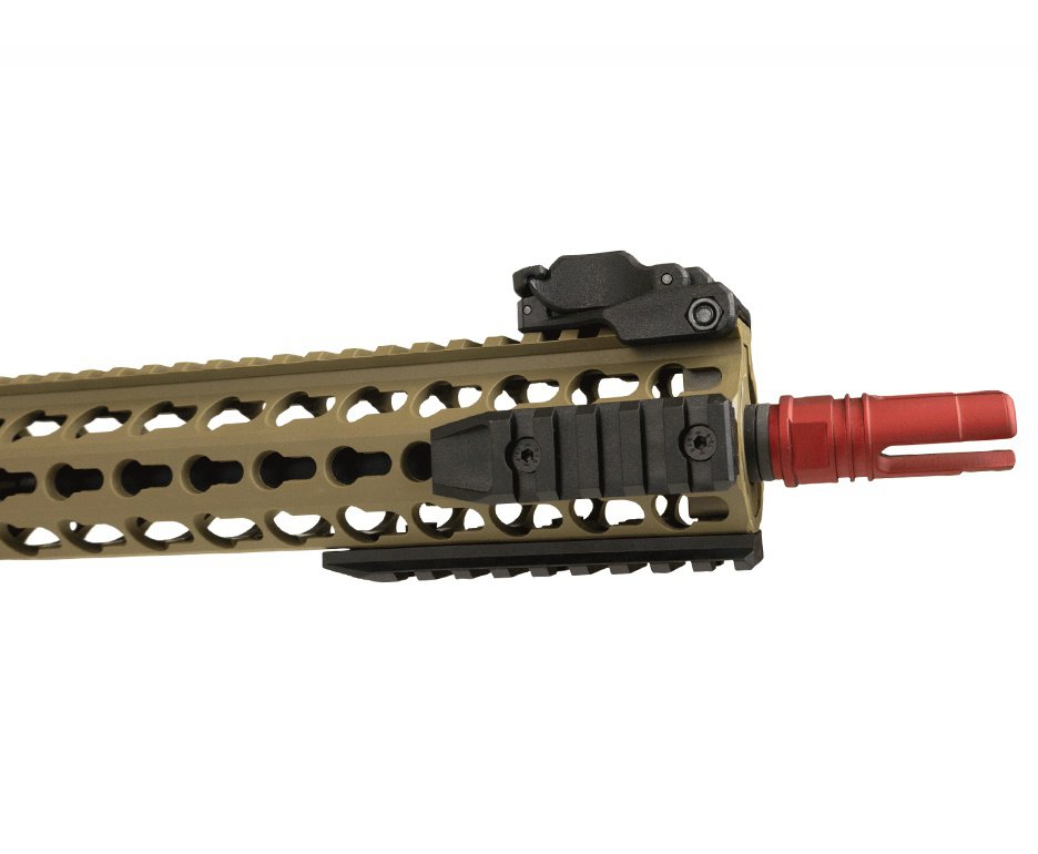 Artefato Pressão Airsoft Rossi AR15 Neptune 10 Short Tan Elet 6mm