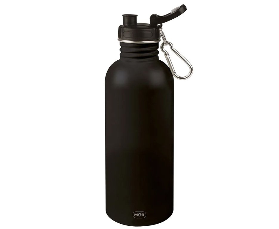 Garrafa 750ml Water To Go Trendy Preta - Mor