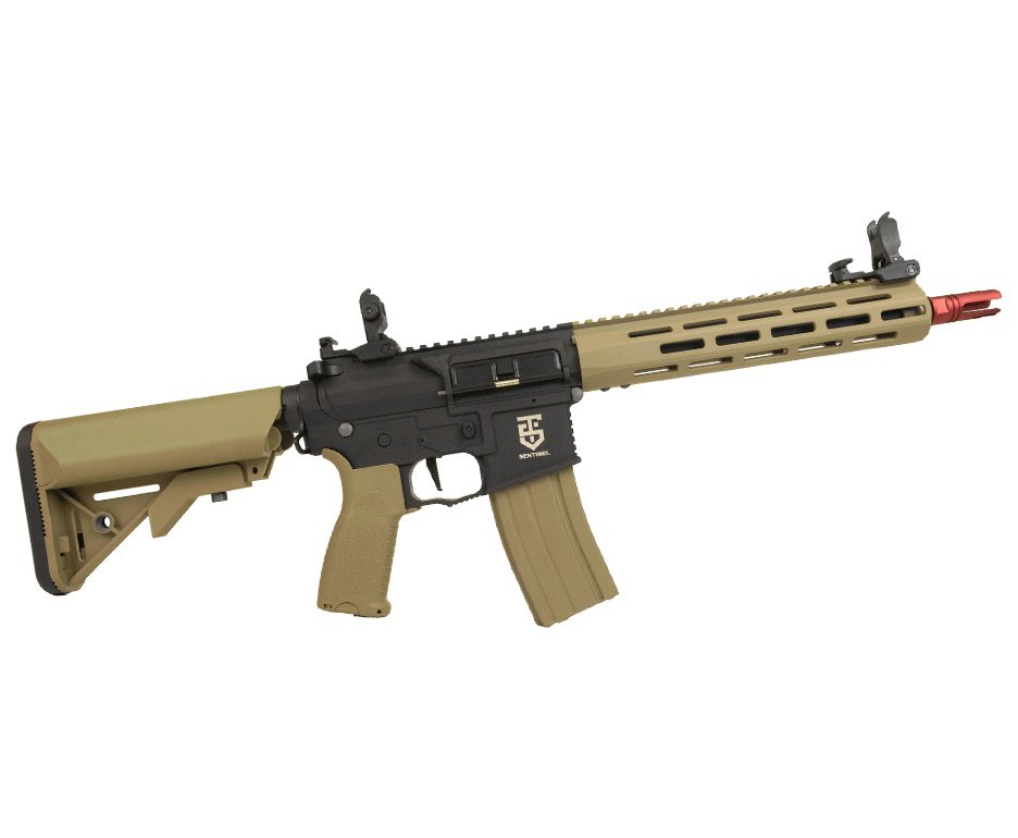 Artefato Pressão Airsoft Rossi AR15 Neptune 10 Tan M-LOK Elet 6mm