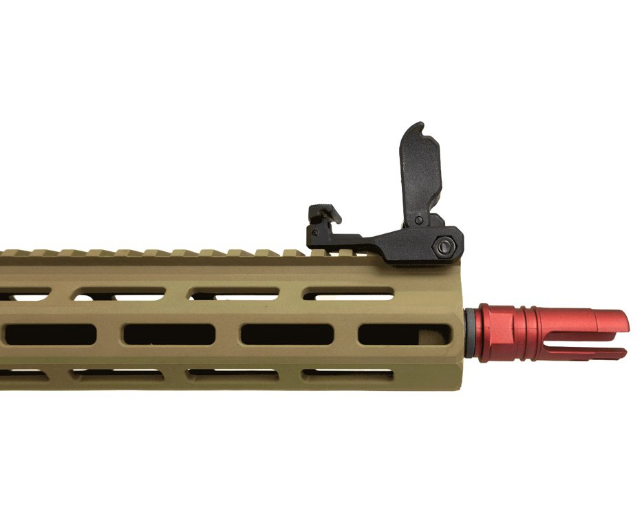 Artefato Pressão Airsoft Rossi AR15 Neptune 10 Tan M-LOK Elet 6mm