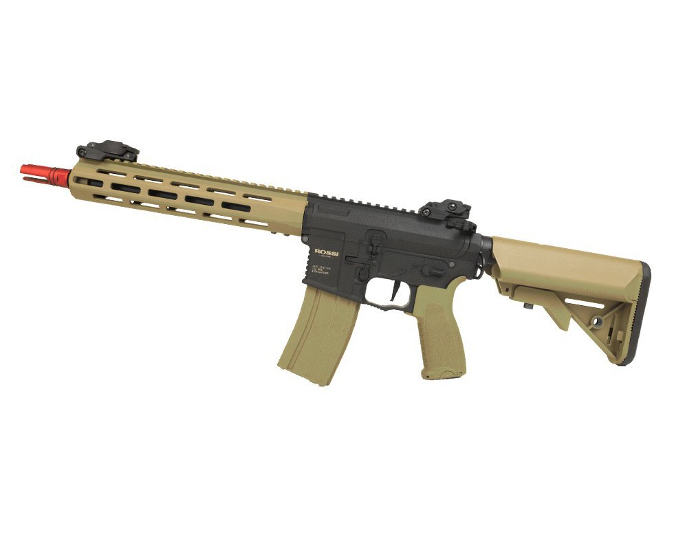 Rifle de Airsoft AR15 Neptune Sentinel 10” Tan M-LOK Kit Bateria e Carregador - Rossi