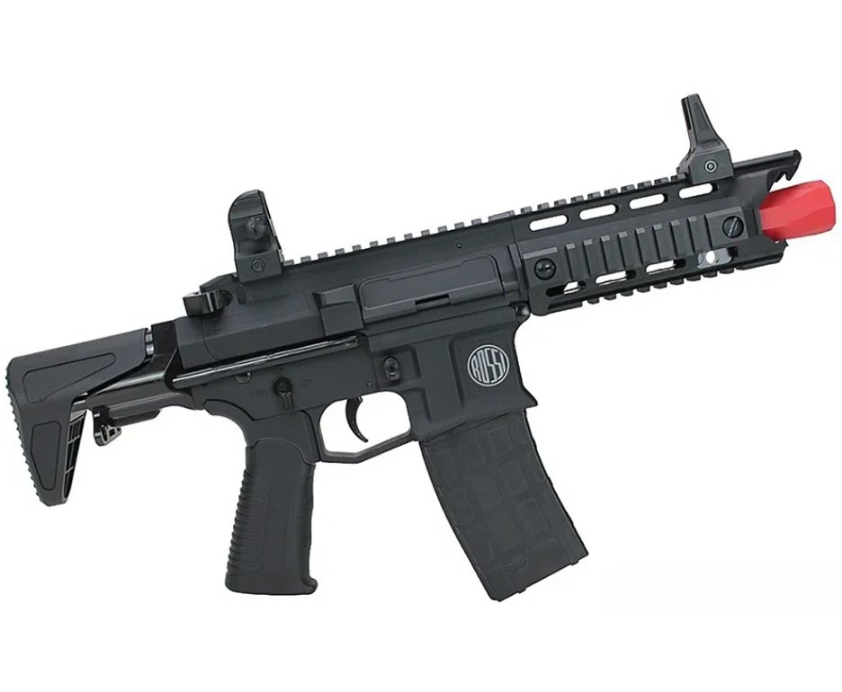 Rifle CO2 AR15 Dragon Full Auto 4,5 + BBS + CO2