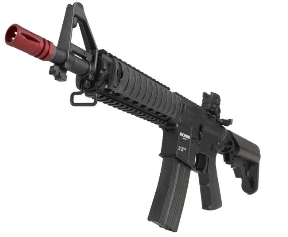 Rifle Airsoft Neptune M4 Sentinel CQB-R Full Metal + Carregador + Bateria + Capa + BBS + Red Dot + Alvos