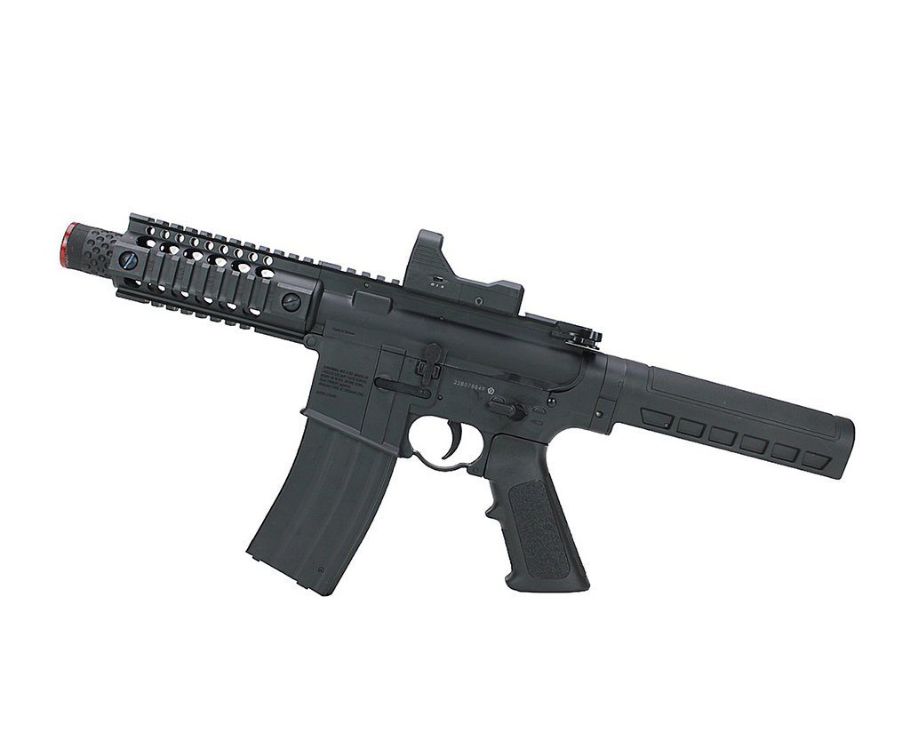 Rifle de Pressão CO2 M4 MPW A4-P Full Auto Blowback 4,5mm - Crosman
