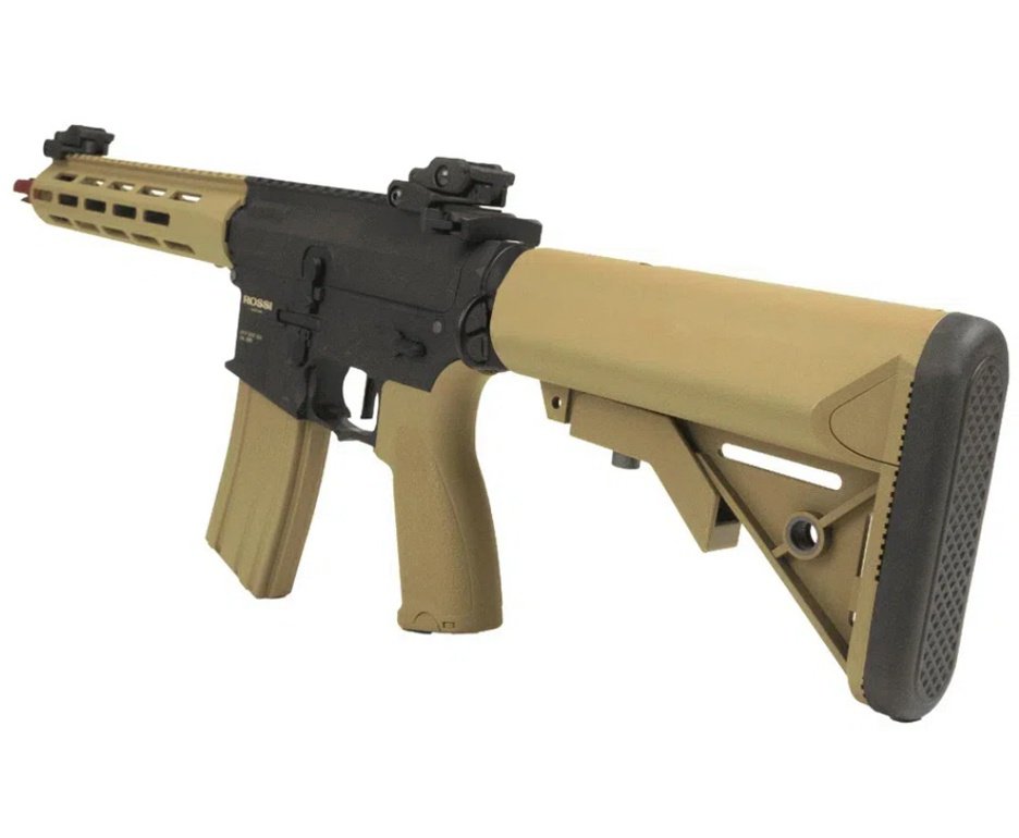 Rifle Airsoft AR15 Neptune Sentinel 10” Tan M-LOK + Capa + BBS