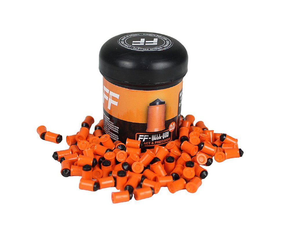 Chumbinho FF Hell boy Short 5,40gr Cal 4.5mm Alta penetração 100und - FF Fire Feldman