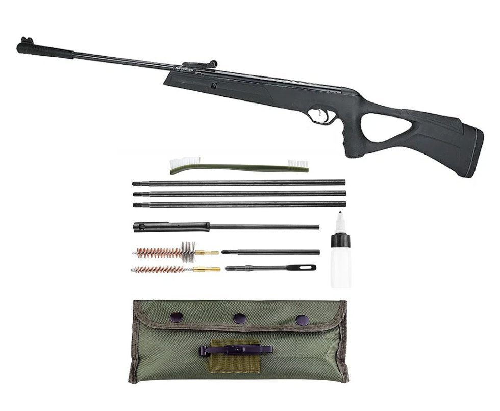 Carabina de Pressão Artemis GR800S Blade Gás Ram 60kg 5.5 + Kit de Limpeza FXR