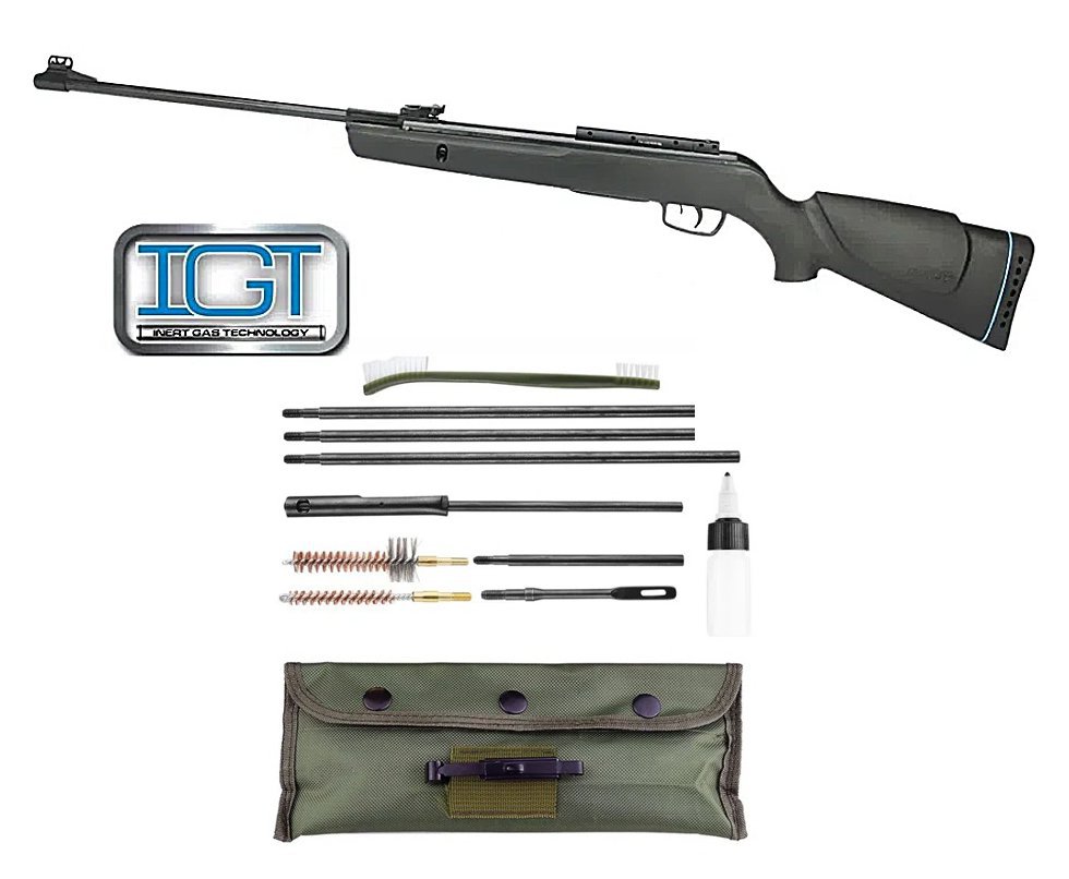 Carabina Pressão Gamo Big Cat 1000 5,5 Igt + Kit de Limpeza