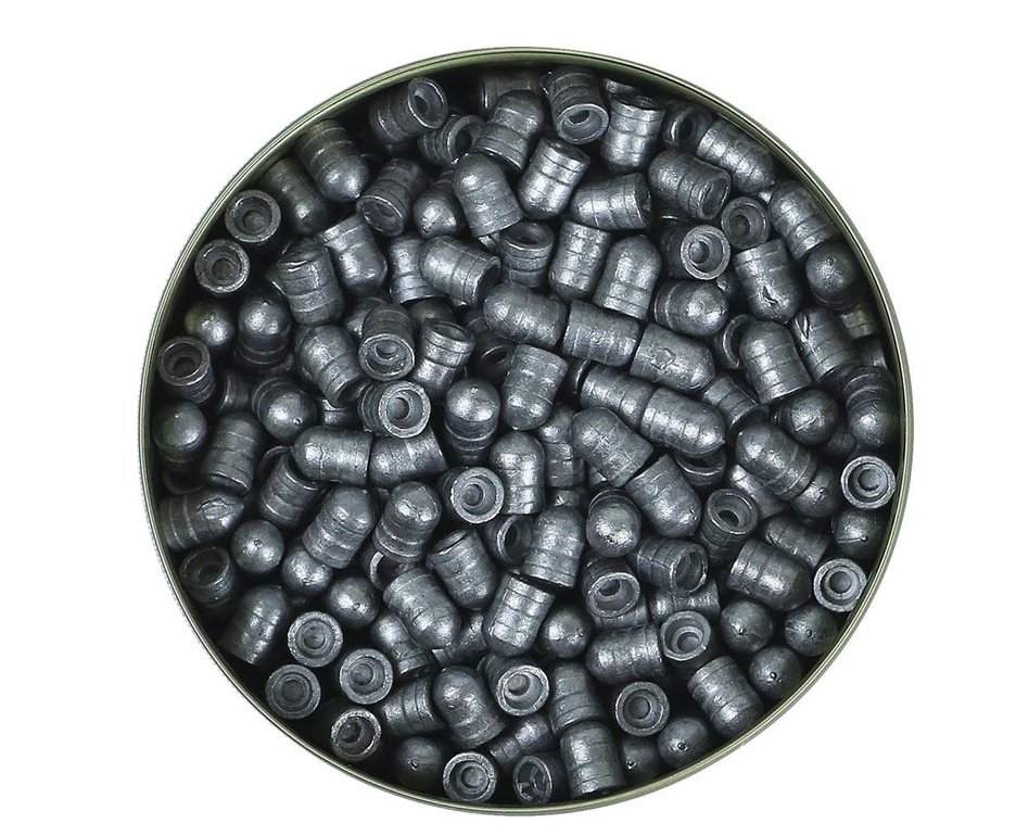 Kit com 3 Caixas de Chumbinho Technogun Nocaute Impacto 5,5 - 250uni + Alvos 40 Unds