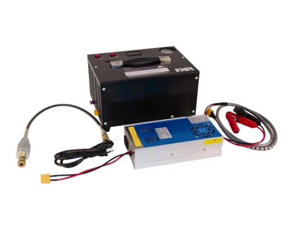 Carabina De Pressão Pcp Rossi R8 5,5 G4 VR + Compressor portatil