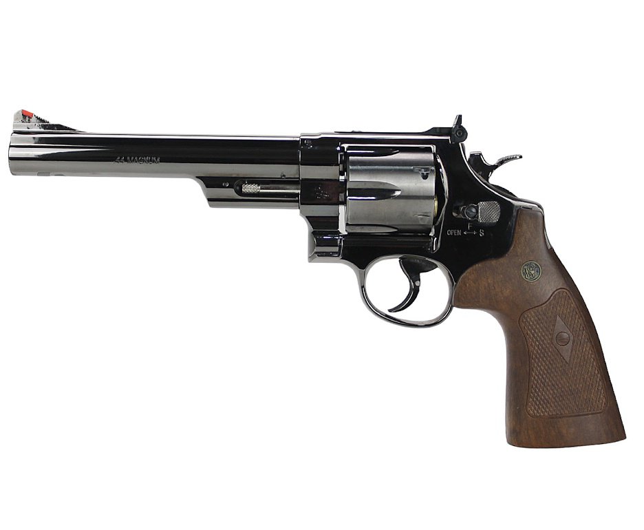 Revolver de Pressão CO2 Smith & Wesson 6,5" 44 Magnum M29 4,5 FullMetal Licenciado (Outlet)