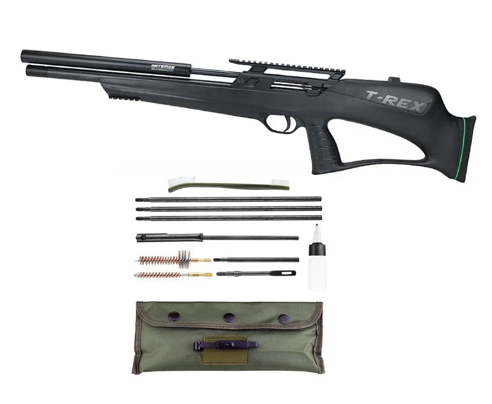 Carabina de Pressão PCP Artemis T-REX Bullpup 5,5 + Kit de Limpeza