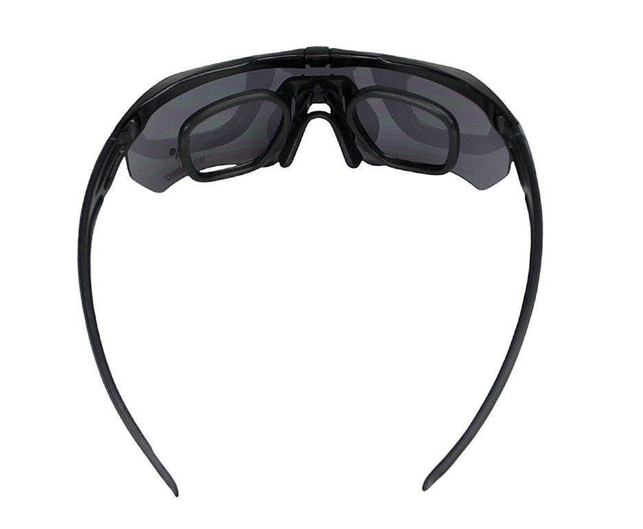 Óculos de Proteção Tático Dark Warmmo 03 lentes 2.4 mm Preto