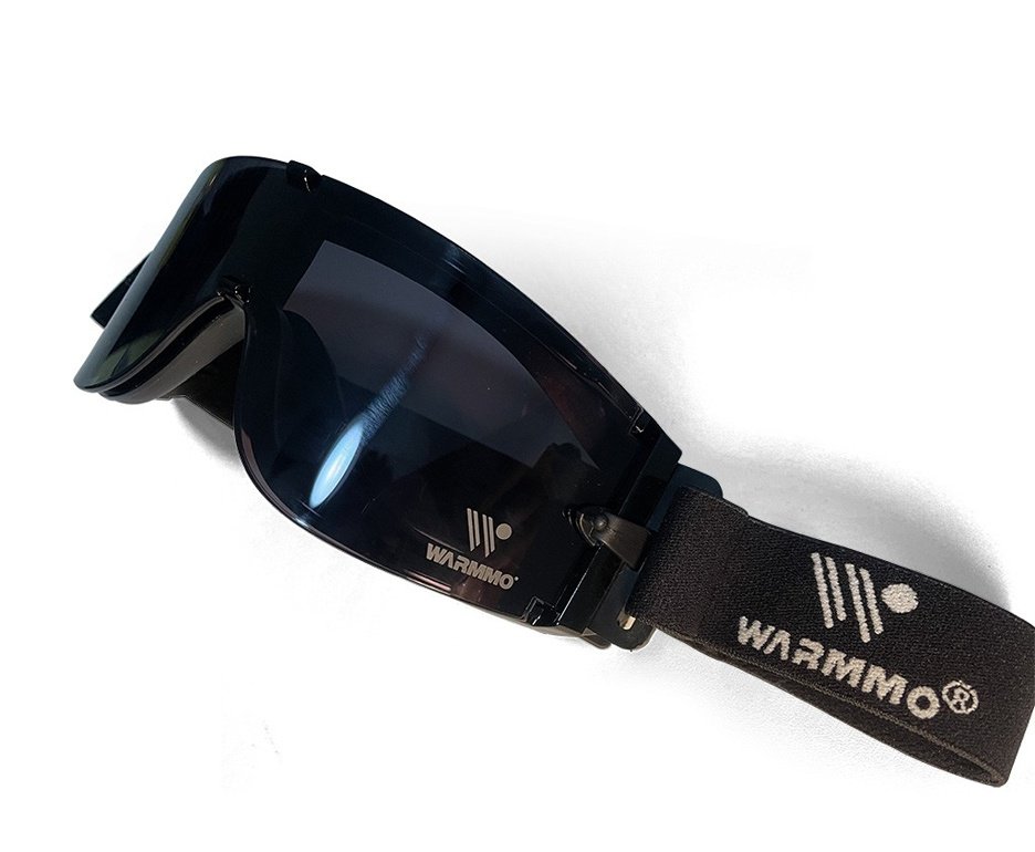 Oculos de Proteção Tatico Goggle Warmmo 03 lentes 2.6 mm - Preto