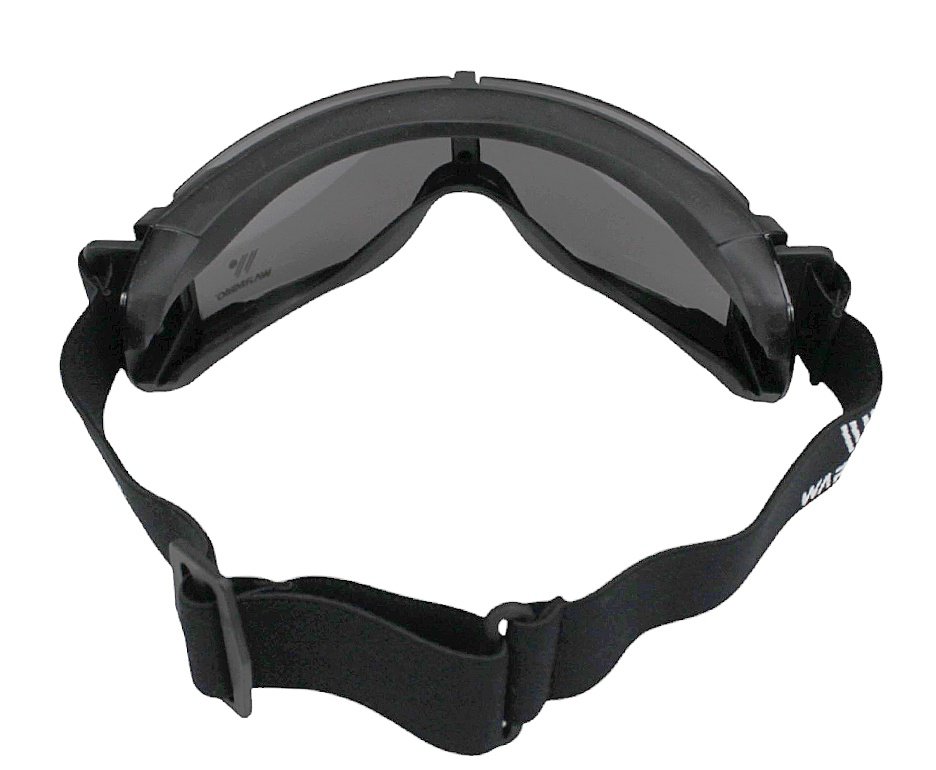 Óculos de Proteção Tático Goggle Warmmo lentes 2.6mm Preto