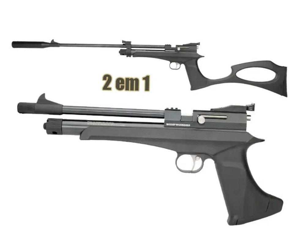 Carabina e Pistola de Pressão CO2 Artemis CP2 Hybrid 4,5mm - FXR