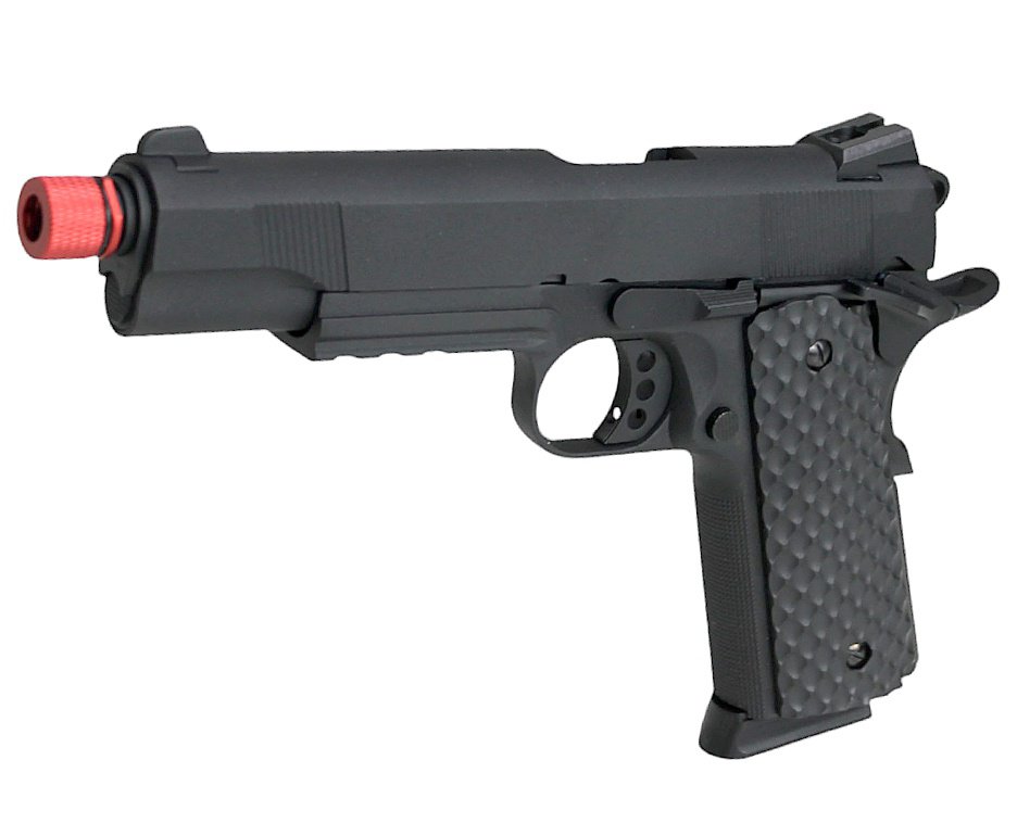 Pistola de Airsoft Gás GBB 1911 Commander Full Metal 6mm - Rossi