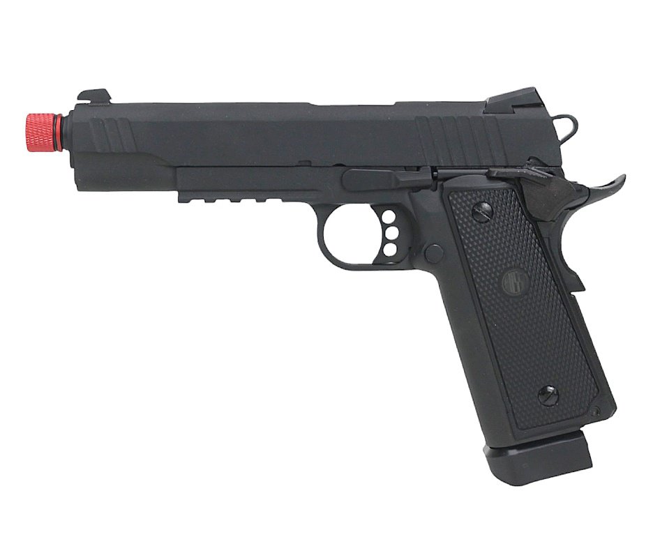 Artefato de Airsoft Rossi 1911 Hi-Capa Black Ops GBB 6mm