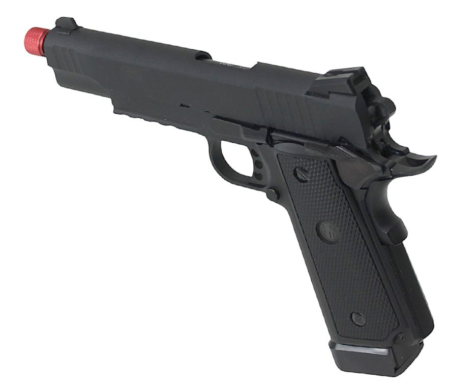 Artefato de Airsoft Rossi 1911 Hi-Capa Black Ops GBB 6mm