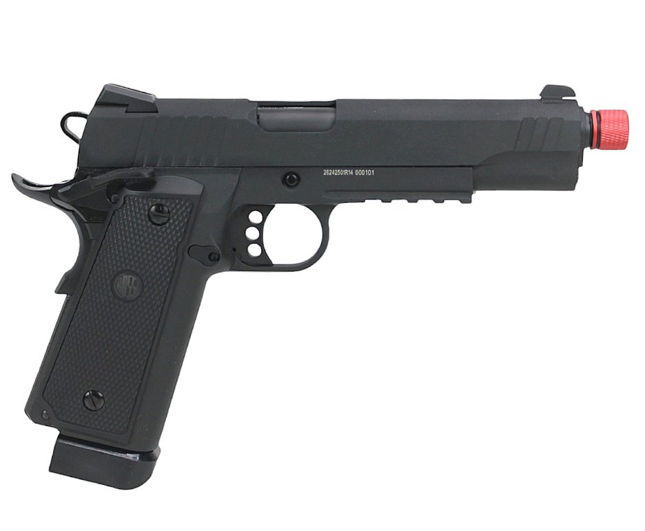 Artefato de Airsoft Rossi 1911 Hi-Capa Black Ops GBB 6mm