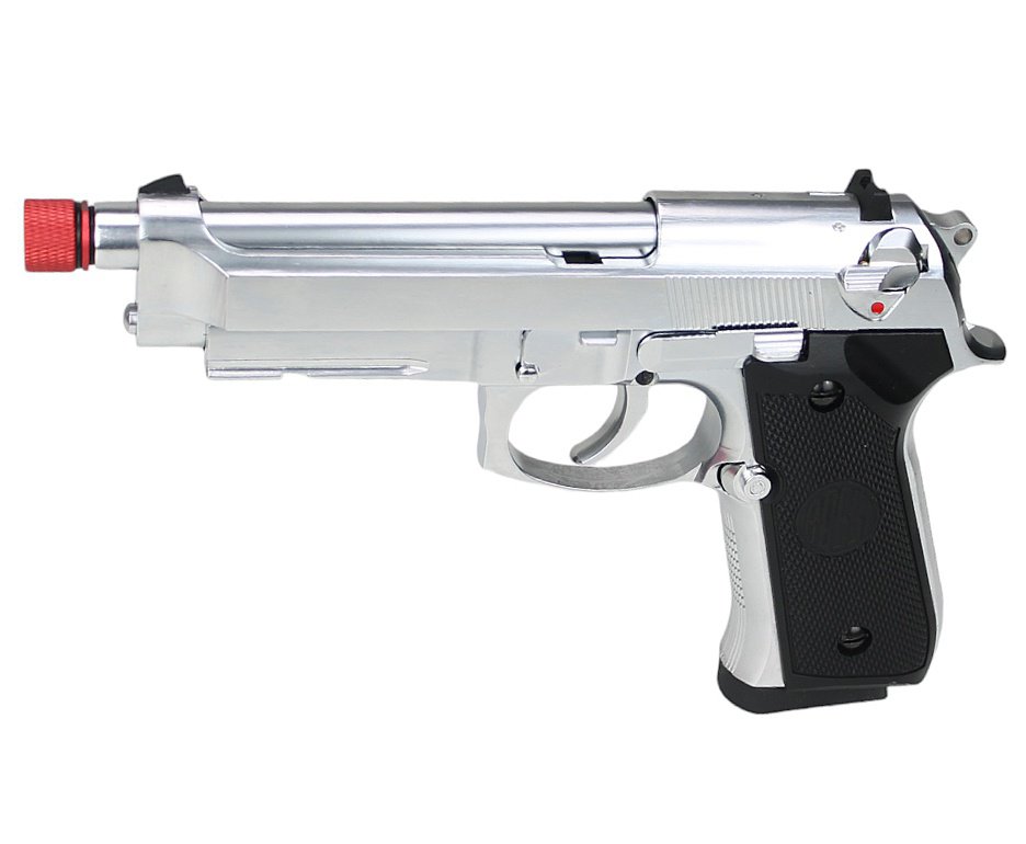 Artefato de Airsoft Rossi M92 Silver GBB 6mm