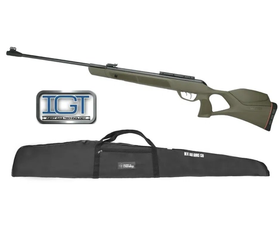 Carabina De Pressão G-magnum 1250 Igt Jungle Mach 1 Gas Ram Cal 5,5mm - Gamo + Capa