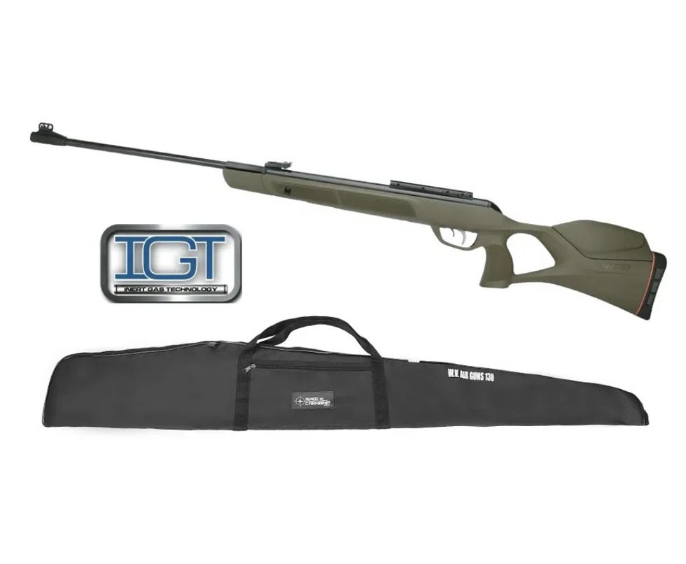 Carabina De Pressão G-magnum 1250 Igt Jungle Mach 1 Gas Ram Cal 5,5mm - Gamo + Capa