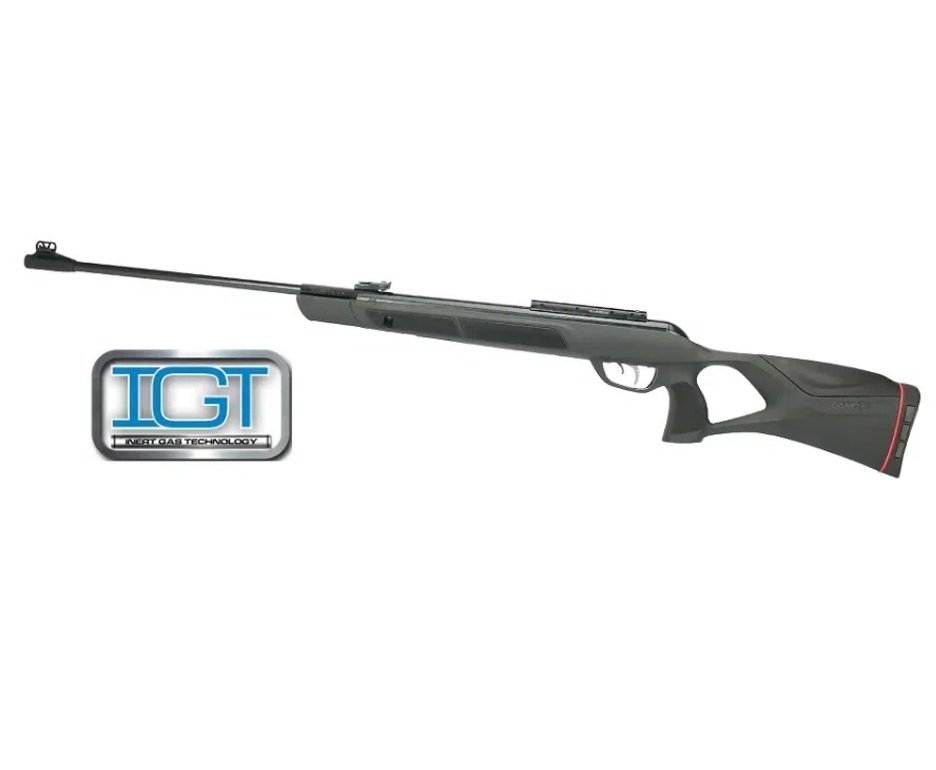 Carabina De Pressão G-magnum 1250 Igt Mach 1 Gas Ram - Polimero Cal 5,5mm - Gamo + Chumbinho + Alvos