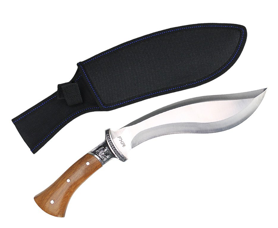 Faca Kukri Mateira Conan aço inoxidável 3Cr13 Acampamento Artemis FXR