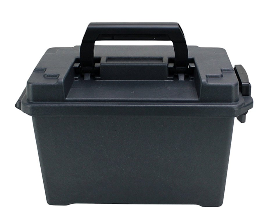 Caixa Plano Black Field Ammunition Box .50 Cal Portable