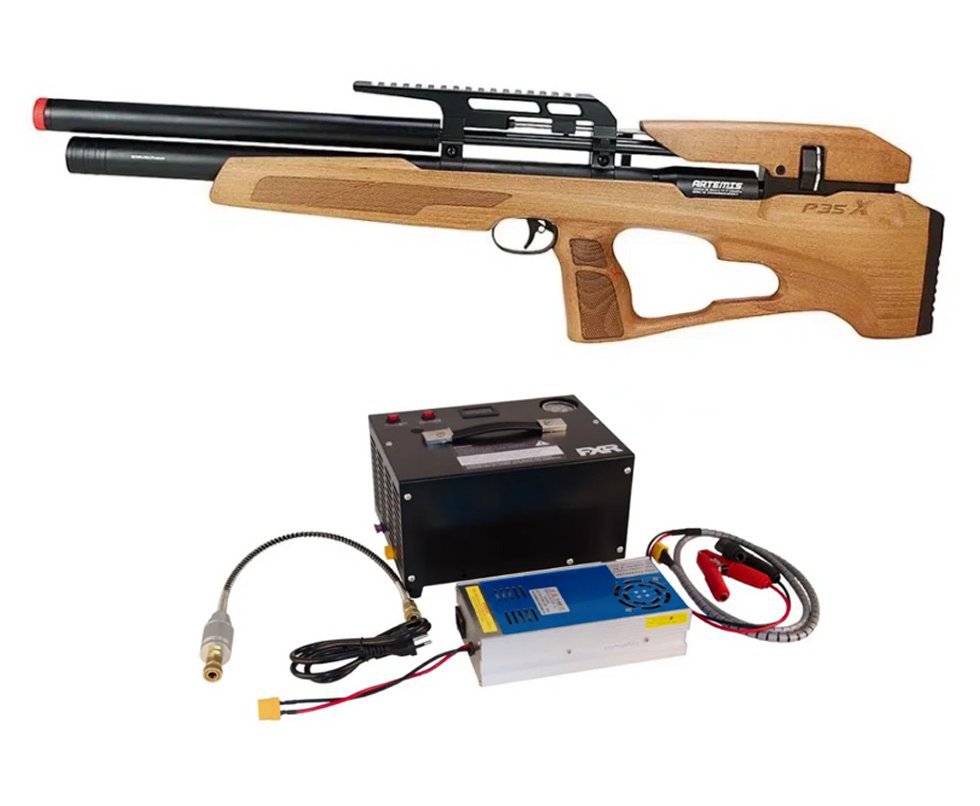 Carabina PCP P35X Evolution  Artemis 5.5 - FXR + Compressor 300BAR 110V/220V/12V
