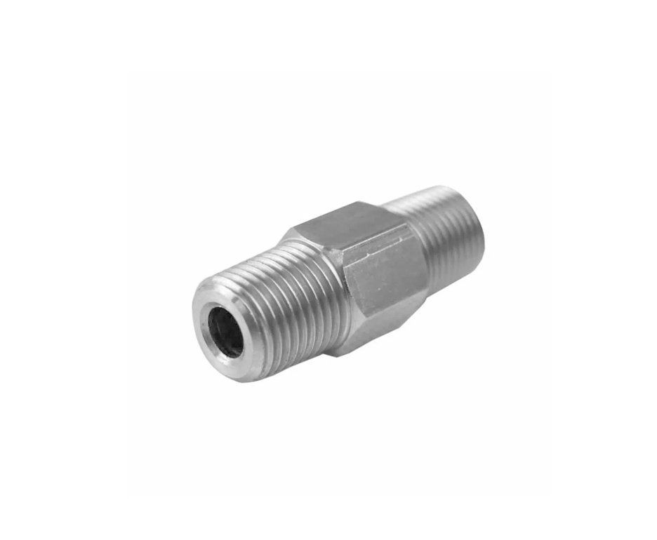 Adaptador Duplo Macho 1/8 NPT - Rossi