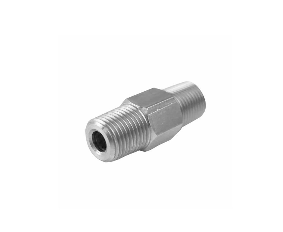 Adaptador Duplo Macho 1/8 NPT - Rossi