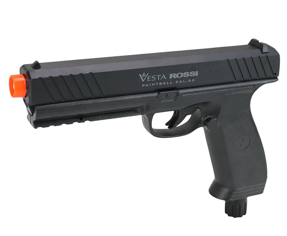 Pistola CO2 Rossi Vesta .50 Home Defense PDW50 RAM LTL 16 Joules + 05 Co2 + 50 Esferas