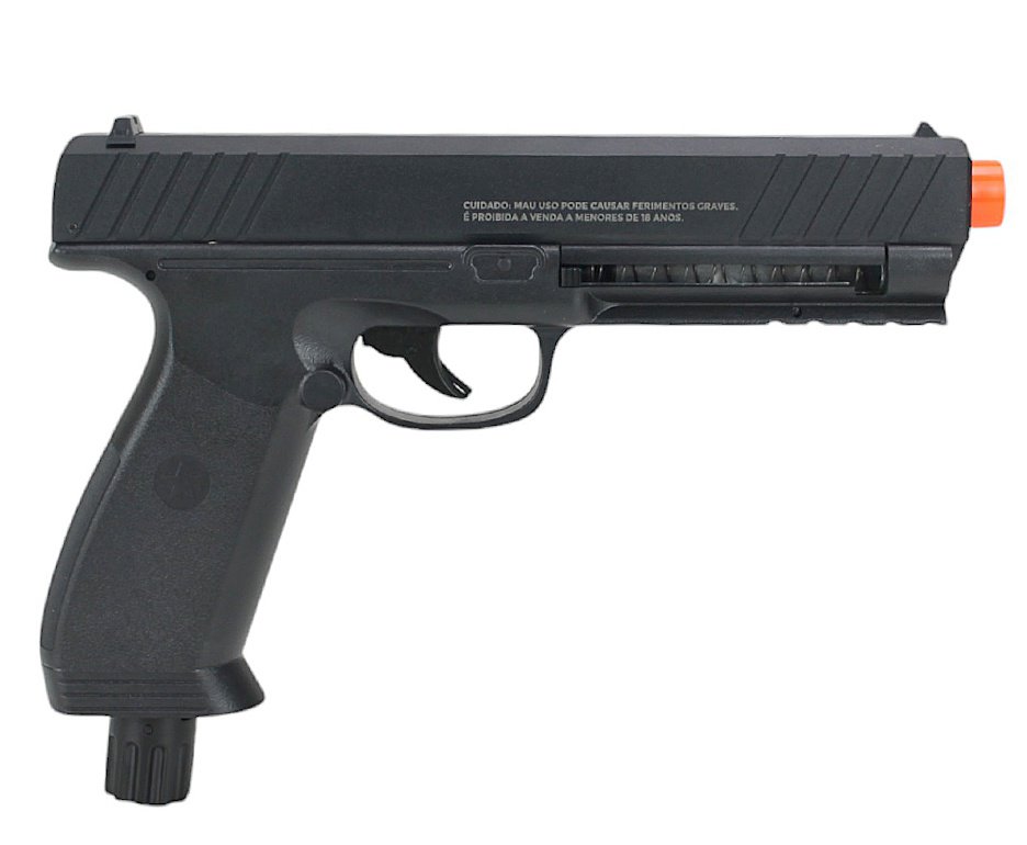 Pistola CO2 Rossi Vesta .50 Home Defense PDW50 RAM LTL 16 Joules + 05 Co2 + 50 Esferas