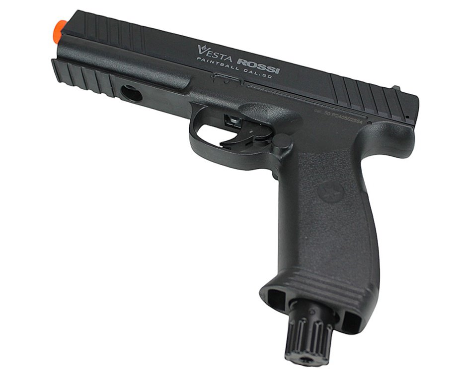 Pistola CO2 Rossi Vesta .50 Home Defense PDW50 RAM LTL 16 Joules + 05 Co2 + 50 Esferas