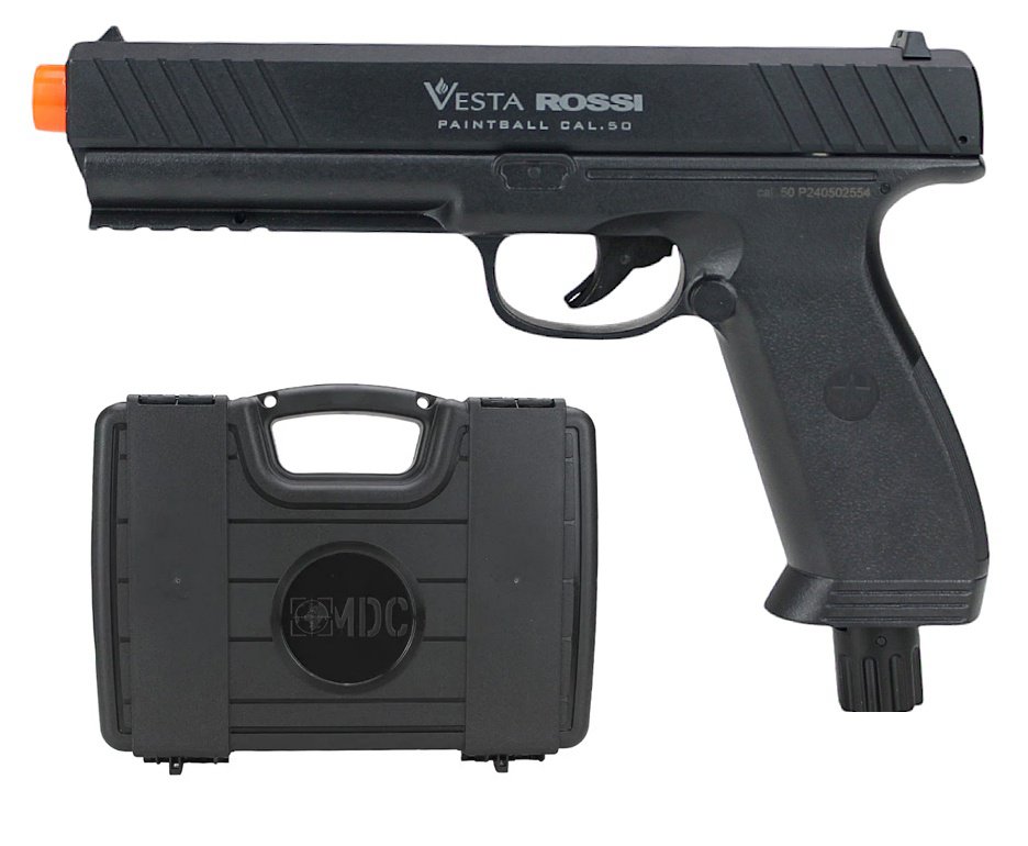 Pistola CO2 Rossi Vesta .50 Home Defense PDW50 RAM LTL 16 Joules + Maleta/Case Premium