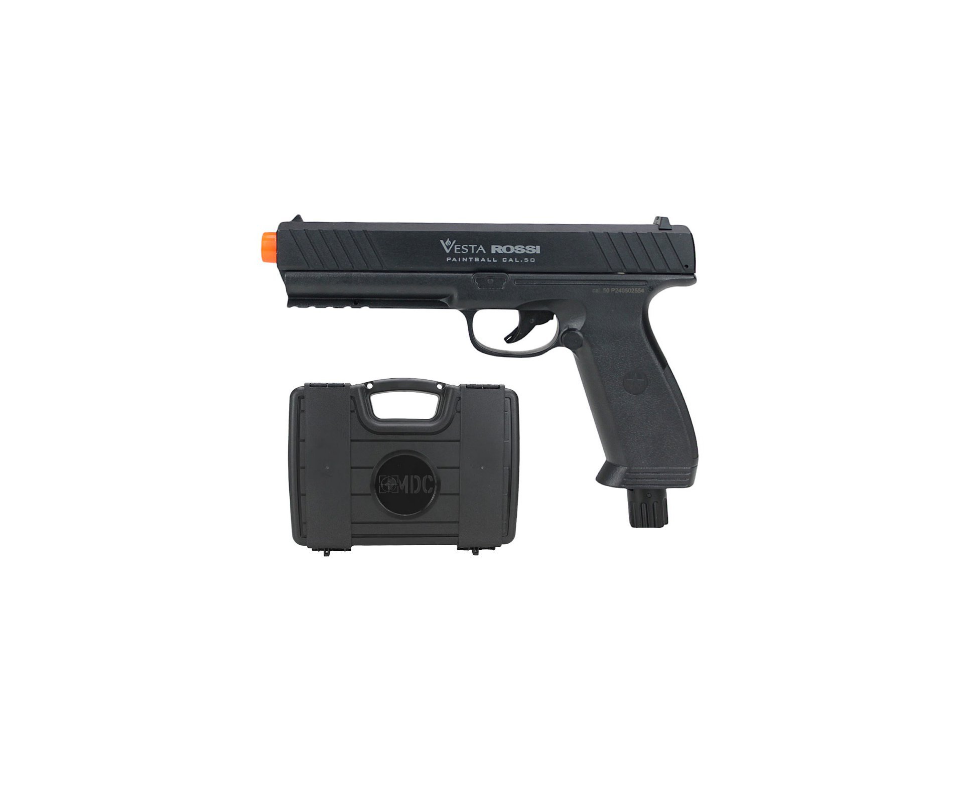 Pistola CO2 Rossi Vesta .50 Home Defense PDW50 RAM LTL 16 Joules + Maleta/Case Premium