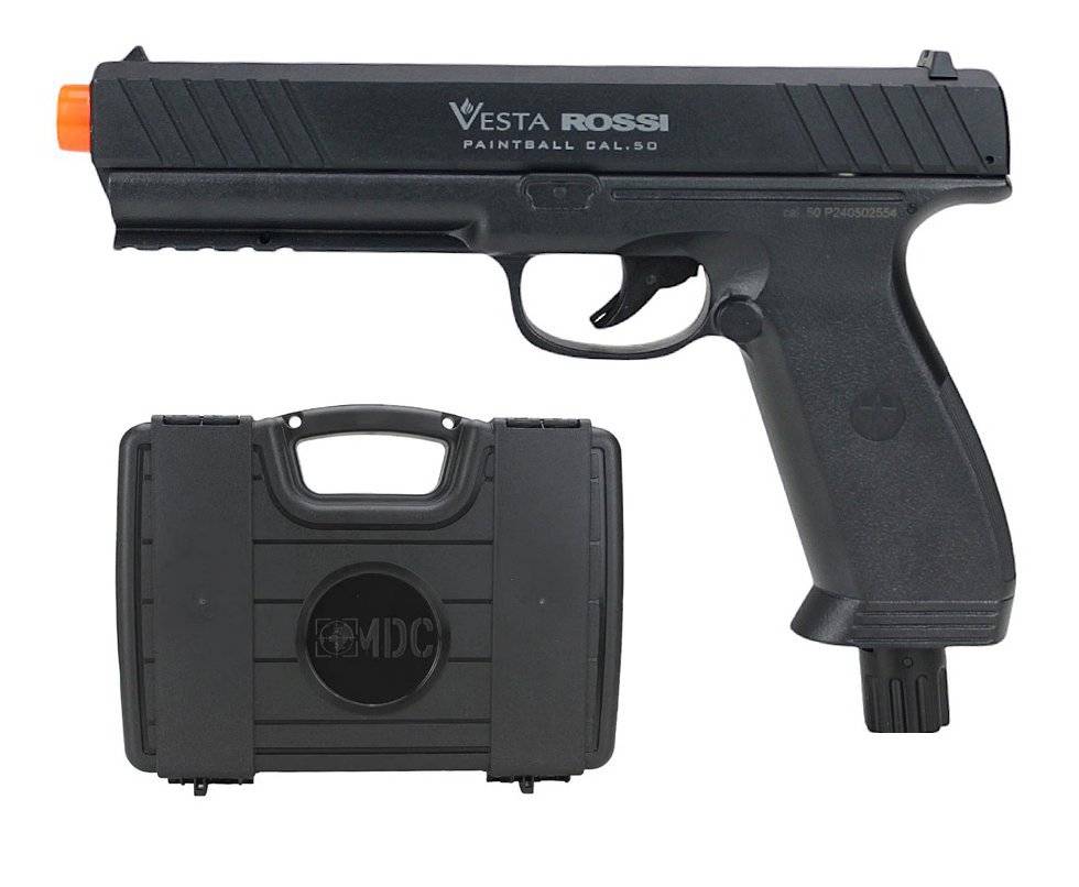 Pistola CO2 Rossi Vesta .50 Home Defense PDW50 RAM LTL 16 Joules + Maleta/Case Premium