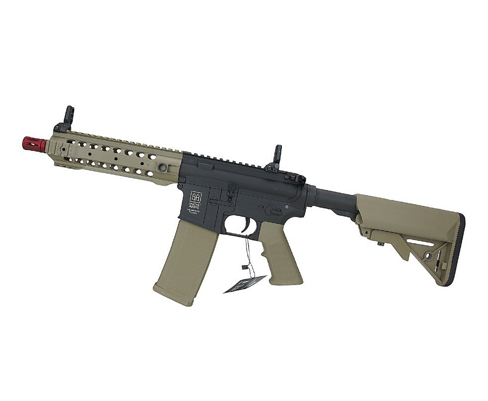 Rifle de Airsoft AEG M4 SA-F01 Flex CQB Keymod Half Tan - Specna Arms