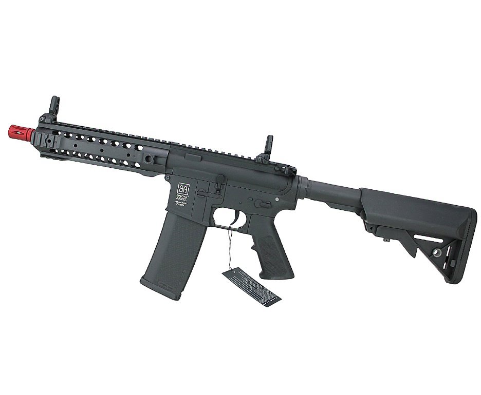 Rifle de Airsoft AEG M4 SA-F01 Flex CQB Keymod Black - Specna Arms