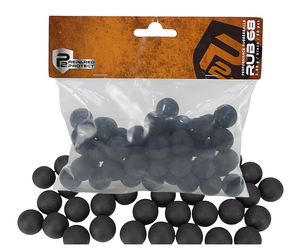Esferas Munição de Borracha .68 Umarex para equipamento Home defense com 50 Unidades